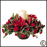 Traditional Christmas Candle Arrangement (8462)